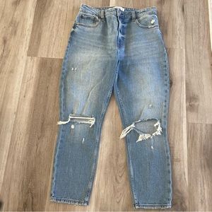 NWOT Abercrombie Skinny High Rise Curve Love Jeans 8 Short